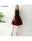 Gothic 5 warstw 65 cm Mix kolorów Tutu Tulle spódnica kobiety Streetwear wysokiej talii plisowane spódnice midi spudniczki jupit