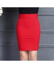 2019 nowych kobiet spódnica praca moda Stretch Slim wysoka talia spódnica ołówkowa Bodycon Sexy Mini urząd pracy spódnica darmow