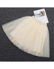 5 warstw 60 cm Midi Tulle spódnica księżniczka kobiet dorosłych Tutu moda odzież Faldas Saia Femininas jupiter lato w stylu