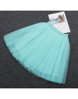 5 warstw 60 cm Midi Tulle spódnica księżniczka kobiet dorosłych Tutu moda odzież Faldas Saia Femininas jupiter lato w stylu