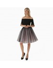 5 warstw 60 cm Midi Tulle spódnica księżniczka kobiet dorosłych Tutu moda odzież Faldas Saia Femininas jupiter lato w stylu