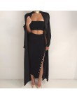 DICLOUD wysoka talia kobiety wiosna dzianiny spódnica moda Sexy wysokie dzielona lato Slim Fit długie spódnice maxi dla kobiet S