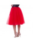 6 warstwy moda Tutu Tulle spódnica do kolan plisowana spódnica ślubne damskie spódnica Lolita Saia Faldas jupiter