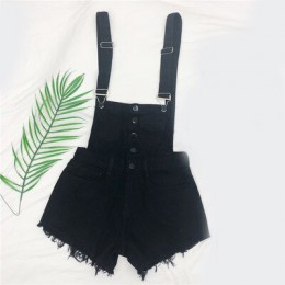 CbuCyi moda denimowe fartuchy dla kobiet kombinezon kobiet Denim pajacyki kobiet Playsuit Salopette paski kombinezony szorty paj