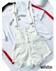 2018 Hot Vogue kobiety odzież Denim Playsuits bawełniany pasek pajacyki szorty luźne dorywczo kombinezony szorty pajacyki kobiet