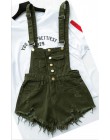 2018 Hot Vogue kobiety odzież Denim Playsuits bawełniany pasek pajacyki szorty luźne dorywczo kombinezony szorty pajacyki kobiet