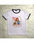 Hillbilly Harajuku koszulki damskie 80 s 90 s miejmy wywołać Exorcist śmieszne gorąca sprzedaż koszulki z krótkim rękawem czerwo