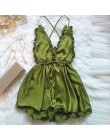 Moda damska seksowna bielizna nocna w stylu kombinezon pajacyki Clubwear Playsuit spodnie 3 kolor