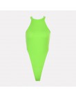 2019 lato kobiety Sexy Bodycon Body wiosna dzianiny stałe czarne krótkie bez rękawów z dzianiny Body Body dla kobiet kombinezon