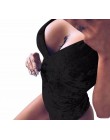 Moda aksamitne kombinezon Feminino Sexy ciało Top Bodycon kobiety Body z dekoltem w kształcie litery v Playsuit pajacyki ogólnie