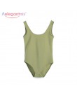 Aelegantmis Sexy Bodycon kombinezon bez pleców kobiety moda lato bez rękawów pasek Cami body damskie Tank Tops Skinny kombinezon