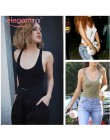 Aelegantmis Sexy Bodycon kombinezon bez pleców kobiety moda lato bez rękawów pasek Cami body damskie Tank Tops Skinny kombinezon