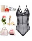 Kobiety Sexy Mesh body trykot bandaż Skinny kombinezon Party Romper klubowa gorąca czarny różowy czerwony lato plaża kobiet body