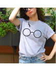 2018 Harajuku błyskawica okulary koszulka koszula plus size Tee wysokiej jakości ekran druku Super miękkie unisex Cute para kosz