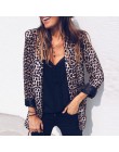 Kobiety Casual Blazers Boho Hip Hop Slim ścięty Lapel wąż drukuj Leopard kobiet zima Sexy klub płaszcze różowy słodkie płaszcze