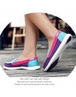 Praca tenisówki damskie kobieta panie buty w stylu casual Lady damskie mokasyny mieszkania Slip On buty tenis feminino zapatos d