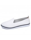 Kilobili damskie płaski baleriny buty oryginalne skórzane Slip on panie płytkie mokasyny buty w stylu casual damskie letnie moka