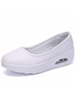 EOFK kobiety płaskie buty na koturnie damskie mokasyny moda damska Slip On płytkie huśtawka buty w stylu casual kobiety mieszkan