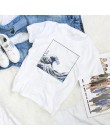 , Żeński, moda Harajuku ulzzang duży rozmiar fala japoński drukuj zabawa z krótkim rękawem T-shirt topy koszulki nowa fala S-3XL
