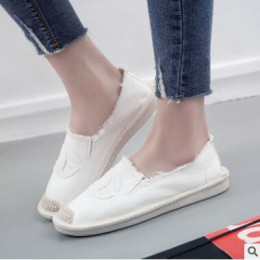 Kobiety mieszkania buty Slip On na co dzień panie tenisówki leniwe mokasyny oddychające damskie espadryle 2018 wiosna jesień obu