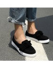 MCCKLE kobiety mokasyny Plus rozmiar platformy Slip On Bowtie płaskie buty do szycia na co dzień Bowknot buty dla kobiet stado m