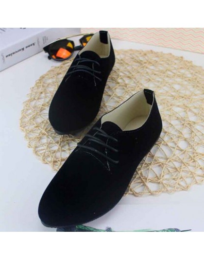 2018 nowy cukierki kolor damskie buty Plus Size mieszkania buty kobieta Lace-up wiosna jesienne buty damskie Zapatos Mujer rozmi