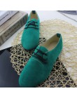 2018 nowy cukierki kolor damskie buty Plus Size mieszkania buty kobieta Lace-up wiosna jesienne buty damskie Zapatos Mujer rozmi