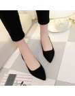 SHIDIWEIKE nowe kobiety Suede mieszkania moda wysokiej jakości podstawowe mieszane kolory Pointy Toe baleriny balet płaskie klap