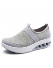 STQ 2019 wiosna kobiet sneakers buty płaskie buty na koturnie kobiety oddychające oczek buty w stylu casual slip on pnącza buty 