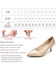 MAIERNISI Pointed Toe kobiety pompy skóry biuro i kariera damskie buty cienkie obcasy szpilki duży rozmiar 36-45 codzienne buty 