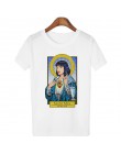 2019 nowy kobiety moda Tumblr koszulka Harajuku druku z krótkim rękawem, dekolt w kształcie litery "o", koszula Van Gogh Art kos