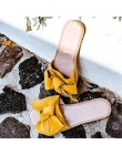 WENYUJH nowe kapcie kobiety lato łuk letnie sandały pantofel kryty odkryty klapki plażowe buty kobiece modne buty