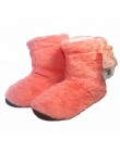 Suihyung gorąca damskie pantofle domowe zimowe ciepłe pluszowe buty wewnętrzne wygodne stałe stado panie domu podłogowe bawełny 