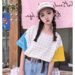 W stylu Harajuku kobiety Tshirt wiosna lato moda druku krótkim rękawem O Neck bawełniane topy damskie na co dzień luźne T shirt 