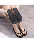 2019 kobiety klapki japonki letnie sandały plażowe buty damskie na co dzień płaskie kapcie dla wakacje nad morzem