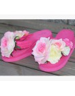 AShwin gorące kobiety kapcie letnie kliny żelowe sandały klapki japonki platformy stringi pantofel buty plażowe domu kryty panto