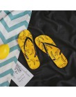 WENYUJH 2019 nowy owoce drukowane kreskówki letnie klapki plażowe klapki japonki domu dziewczyny sandały buty dla dzieci kobieta