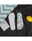 WENYUJH 2019 nowy owoce drukowane kreskówki letnie klapki plażowe klapki japonki domu dziewczyny sandały buty dla dzieci kobieta