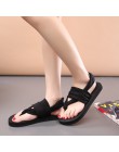 Nowy 2018 kobiety klapki japonki letnie buty kapcie plażowe kobiet czechy styl słodkie sandały na płaskim obcasie rozmiar 35-39