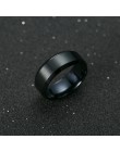 Pierścień mężczyźni Titanium czarny