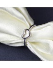 Moduł 2018 nowe mody złota róża kolor w kształcie serca w kształcie serca Wedding Ring dla kobiet Dropshipping