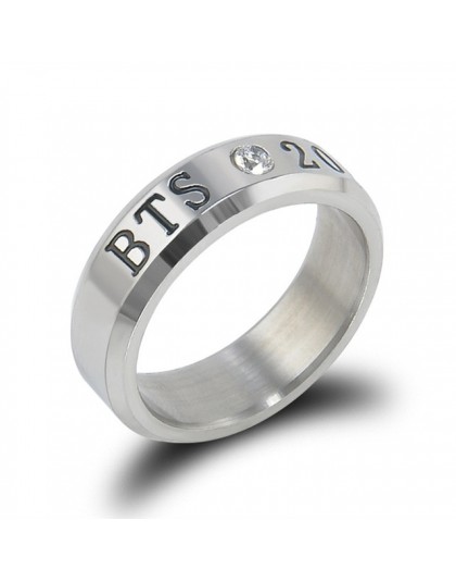 AOMU 8 styl koreański pierścień mody Rap Monster Jimin Jin Suga V J-mam nadzieję, że pierścienie akcesoria dla mężczyzn dla kobi