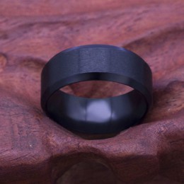 8mm ze stali nierdzewnej pierścień mężczyźni wysokiej jakości mody biżuteria 4 kolory
