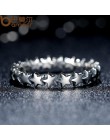 BAMOER Star Trail do układania w stos palec serdeczny dla kobiet ślub 100% 925 Sterling Silver biżuteria 2018 gorących bubla PA7