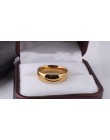 Darmowa wysyłka lekka wersja złoty kolor pierścionki 316L ze stali nierdzewnej mężczyzna kobiet biżuteria hurtowych partii