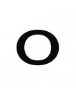 Spersonalizowane grawerowane do układania w stos małe owalne A-Z list pierścień ręcznie tłoczone minimalistyczny początkowego pi