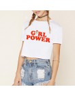 Kobiety, który po list róża Crop Top z krótkim rękawem koszulki z krótkim rękawem kobiety marka nowy Casual Tees lato kobiet T S