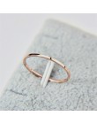 ZRAY (1 MM) proste cienkie ze stali tytanu złoty srebrny czarny kolor antyalergiczny gładka para obrączka kobiety mężczyźni moda