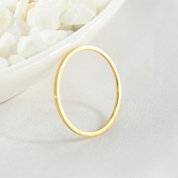 ZRAY (1 MM) proste cienkie ze stali tytanu złoty srebrny czarny kolor antyalergiczny gładka para obrączka kobiety mężczyźni moda