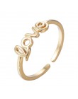 QIMING złoty palec pierścień kobiet kobiet minimalistyczny minimalistyczny biżuteria CZ kryształ pierścionki na środek palca pie